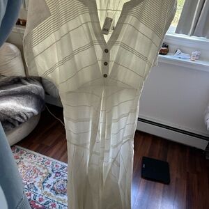 Free People White Maxi Dress